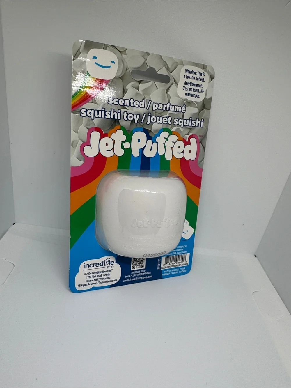 White Scented Squishi Toy for Kids